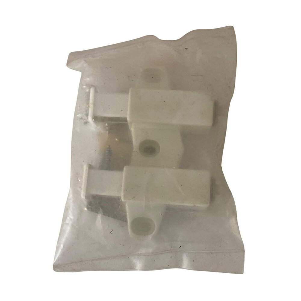 Liberty C0777CW.P Cabinet Door Catches White Plastic & Metal